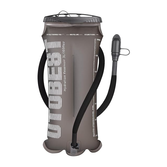 UTOBEST 3 litre TPU hydration reservoir with an insulated drinking hose