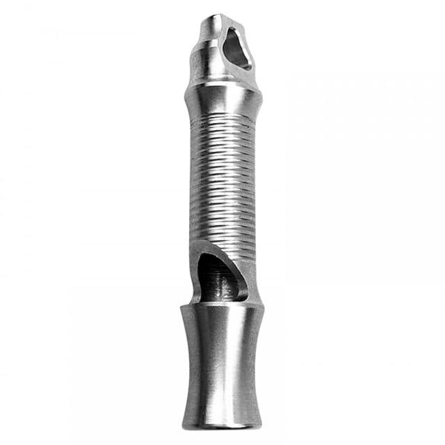 DONGKER stainless steel dog and training whistle on a neck lanyard