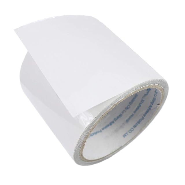 LANUCN transparent PET tent repair tape roll, eight centimetres wide