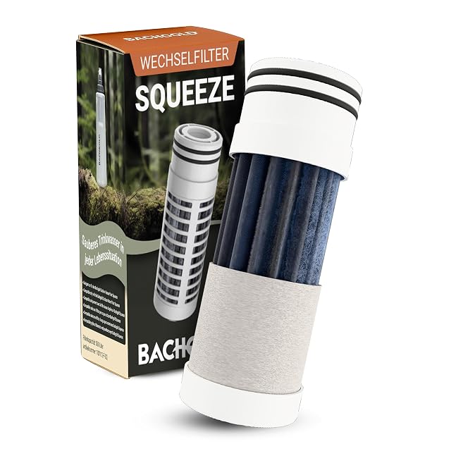 BACHGOLD replacement filter element for a squeeze outdoor water filter